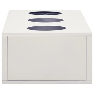 Büroschrank mit Pflanzkasten Hellgrau 90x40x128 cm Stahl