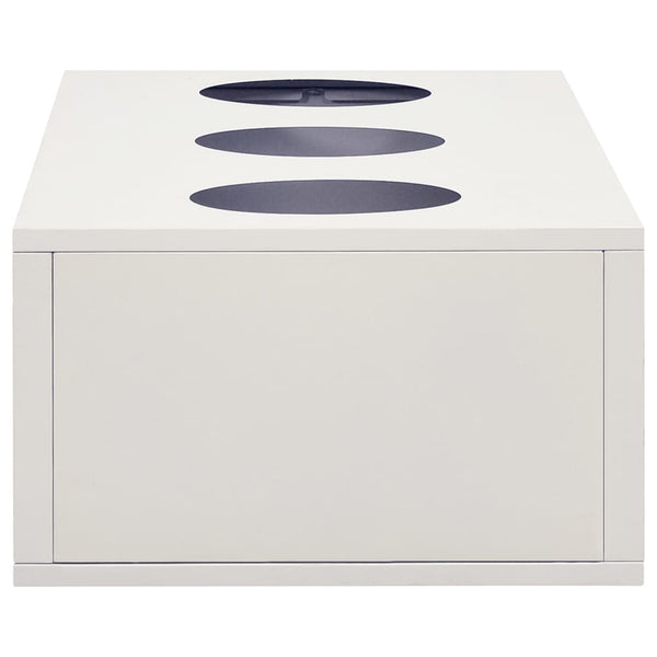 Büroschrank mit Pflanzkasten Hellgrau 90x40x128 cm Stahl
