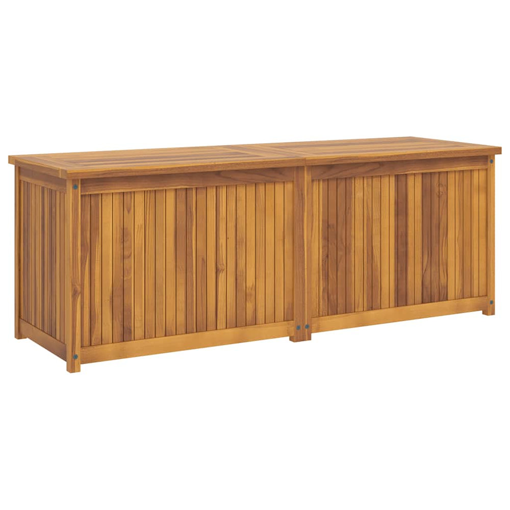 vidaXL Garden Storage Box 150x50x55 cm Solid Teak Wood