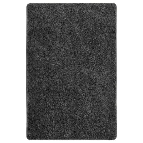 Dunkelgrauer Shaggy Teppich 200x290 cm