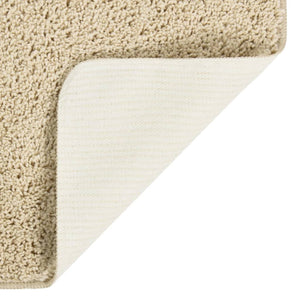 Creme Shaggy Teppich 80x150 cm