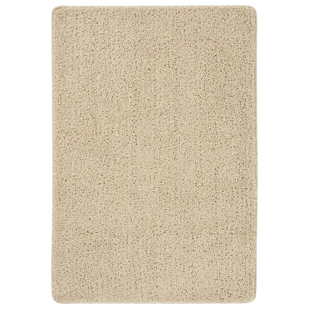 Creme Shaggy Teppich 160x230 cm