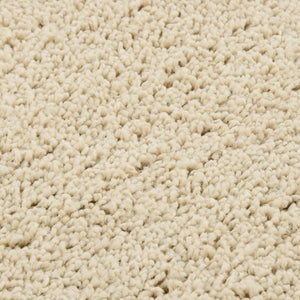 Creme Shaggy Teppich 160x230 cm