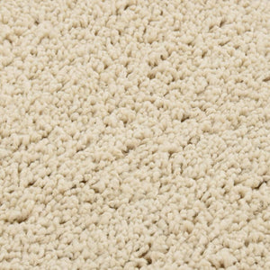 Creme Shaggy Teppich 200x290 cm