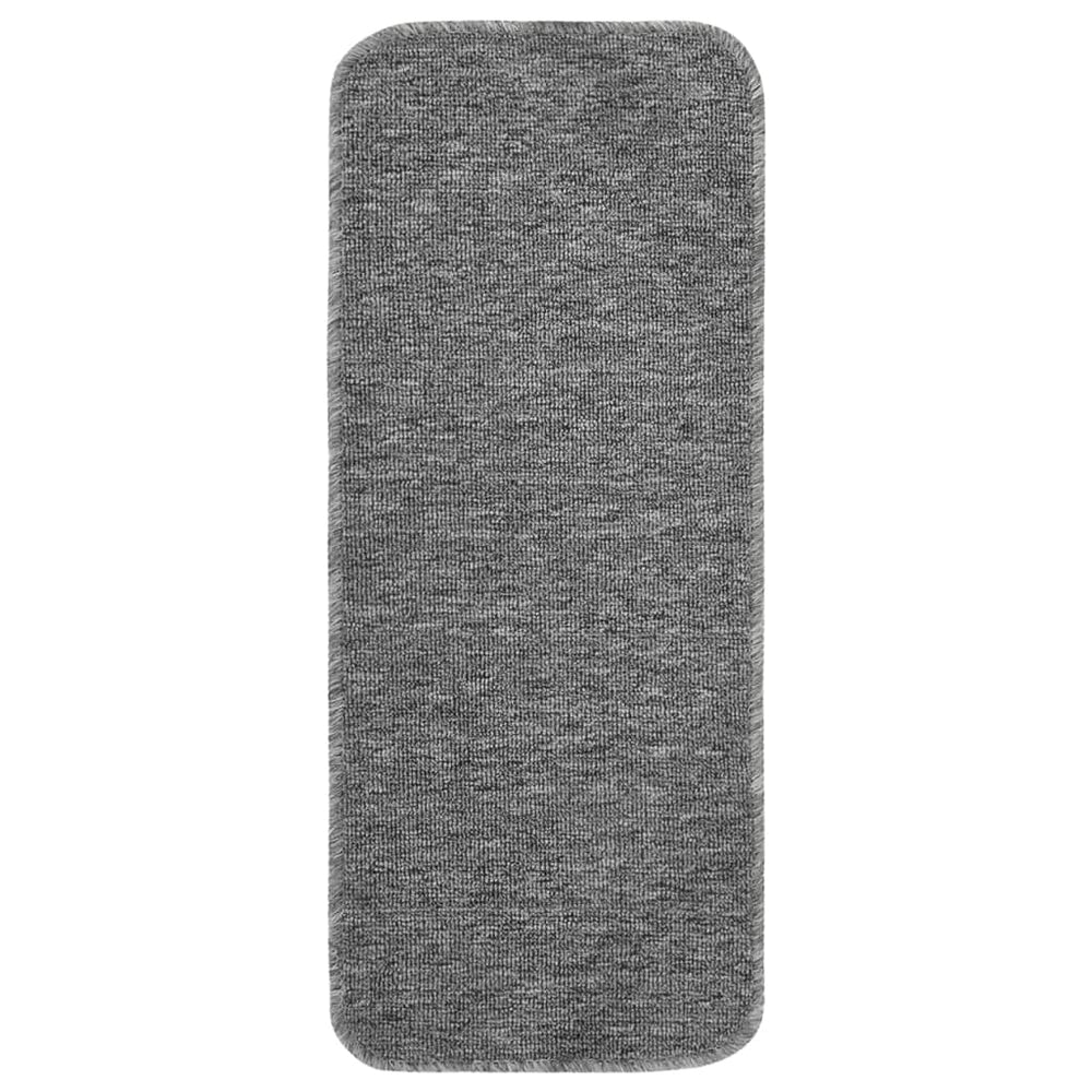 Antirutsch Stufenmatten Grau 60x25cm 15er Set