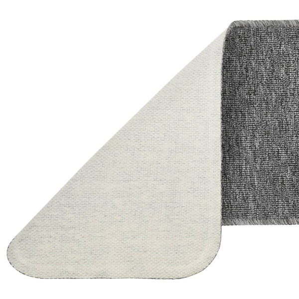 Graue Antirutsch-Stufenmatten, 15 Stk. 75x20 cm