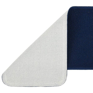 Marineblaue Antirutsch-Stufenmatten, 15er Set