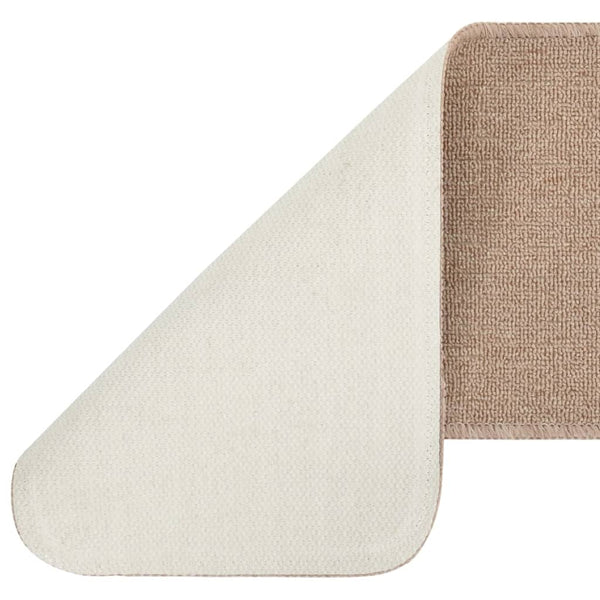 Antirutsch Stufenmatten Beige 60x25cm, 15er Set