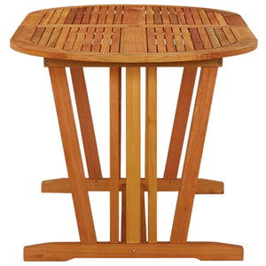 vidaXL Garden Table 160x85x75 cm Solid Eucalyptus Wood