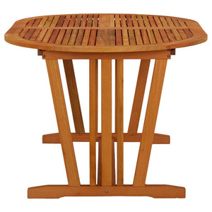 vidaXL Garden Table 200x100x75 cm Solid Eucalyptus Wood