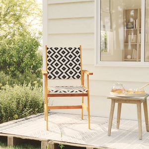 vidaXL Garden Chairs 4 pcs. Solid Acacia Wood