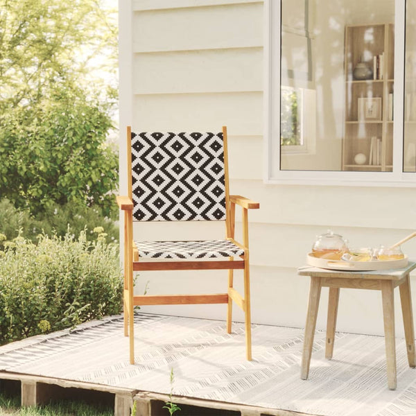 vidaXL Garden Chairs 4 pcs. Solid Acacia Wood