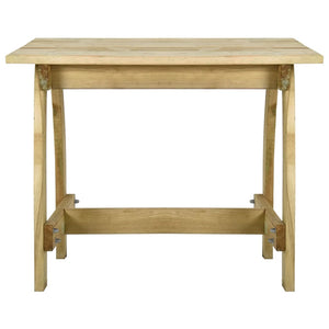 vidaXL 5-piece Impregnated Pine Wood Garden Dining Set