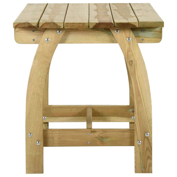 vidaXL 5-piece Impregnated Pine Wood Garden Dining Set