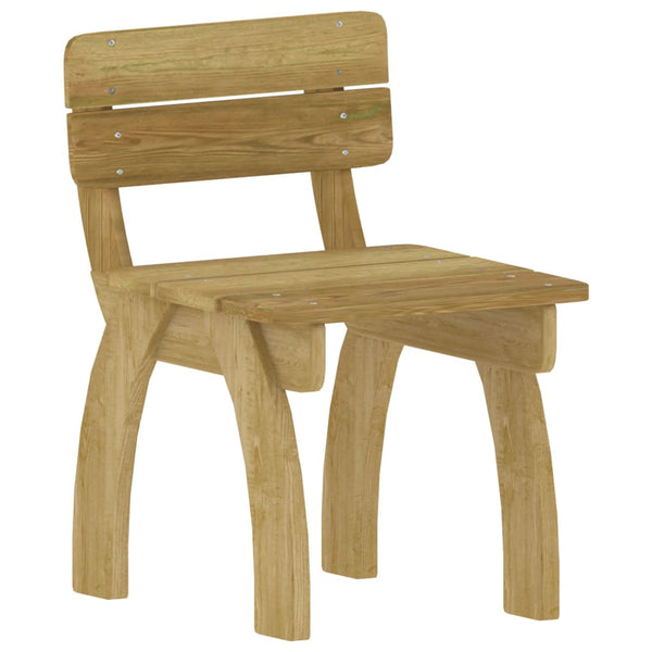 vidaXL 5-piece Impregnated Pine Wood Garden Dining Set