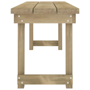 vidaXL 3-Piece Garden Dining Set Impregnated Solid Pinewood