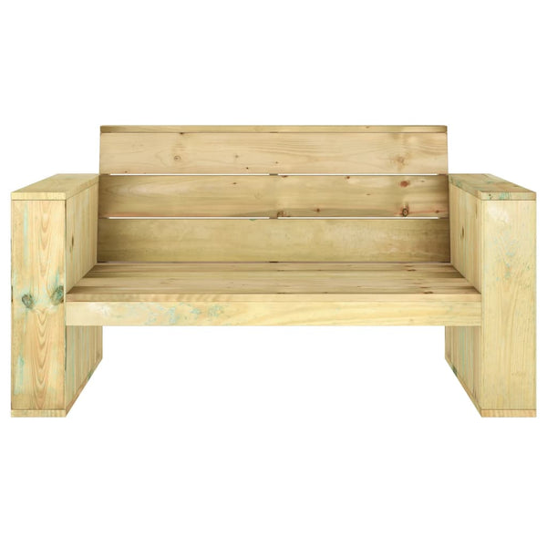 vidaXL 3-Piece Garden Lounge Set Impregnated Solid Pine Wood