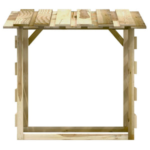 vidaXL Pergolas with Roof 3 pcs. 100x90x100 cm Impregnated Pinewood
