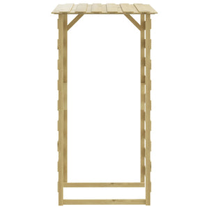 vidaXL Pergolas with Roof 2 pcs. 100x90x200 cm Impregnated Pinewood