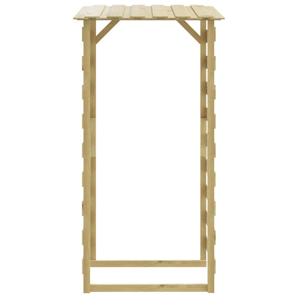 vidaXL Pergolas with Roof 2 pcs. 100x90x200 cm Impregnated Pinewood
