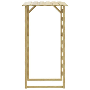 vidaXL Pergolas with Roof 6 pcs. 100x90x200 cm Impregnated Pinewood
