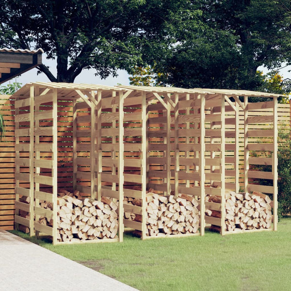vidaXL Pergolas with Roof 6 pcs. 100x90x200 cm Impregnated Pinewood