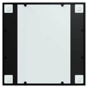 vidaXL Wall Mirror Black 60x60 cm Metal