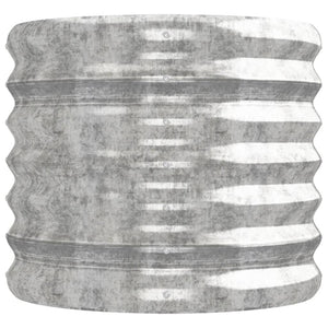 vidaXL Raised Garden Bed Galvanized Steel 224x40x36 cm Silver