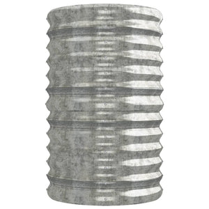 vidaXL Raised Garden Bed Galvanized Steel 224x40x68 cm Silver