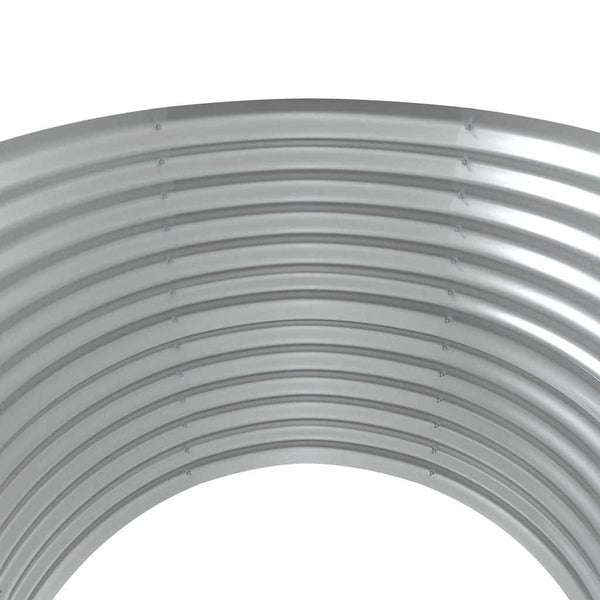 vidaXL Raised Garden Bed Galvanized Steel 100x100x68 cm Green