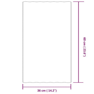 vidaXL Roof Panels 12 pcs. Galvanized Steel Green 60x36 cm