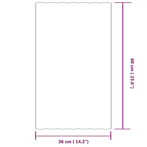 vidaXL Roofing Sheets 36 pcs. Galvanized Steel Grey 60x36 cm