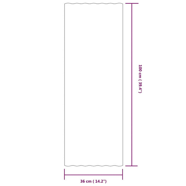 vidaXL Roof Panels 12 pcs Galvanized Steel Anthracite 100x36cm
