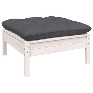 vidaXL 5-Piece Garden Lounge Set with Cushions Solid Pine Wood
