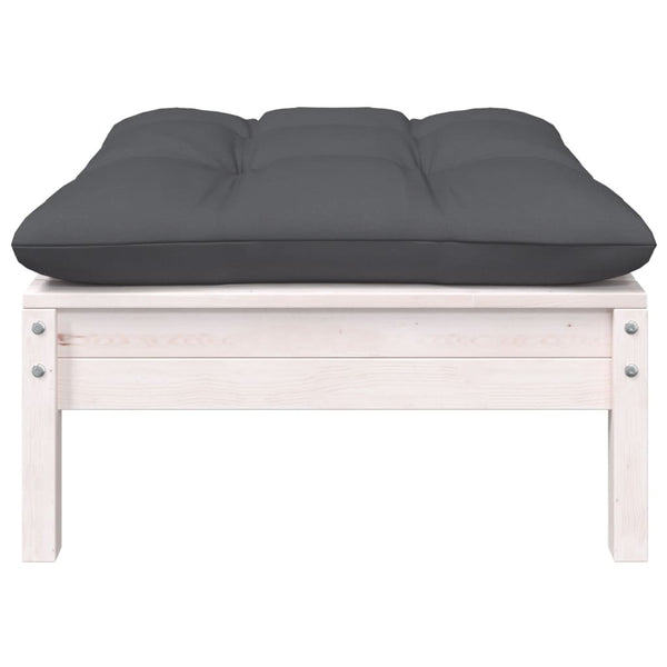 vidaXL 5-Piece Garden Lounge Set with Cushions Solid Pine Wood