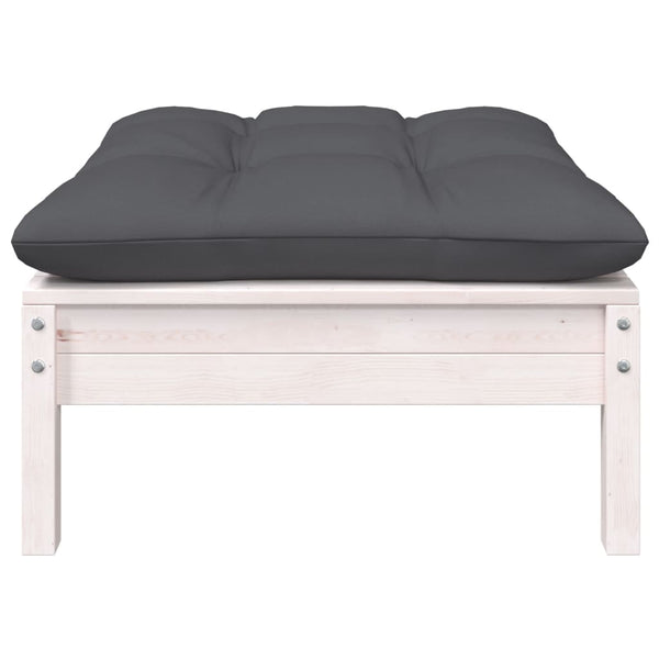 vidaXL 7-Piece Garden Lounge Set with Cushions Solid Pine Wood