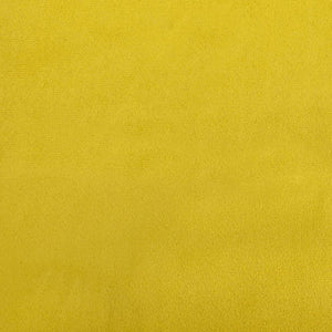 vidaXL Recliner Yellow Velvet