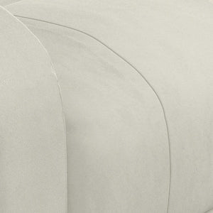 Massagesessel Creme Samt Relaxsessel
