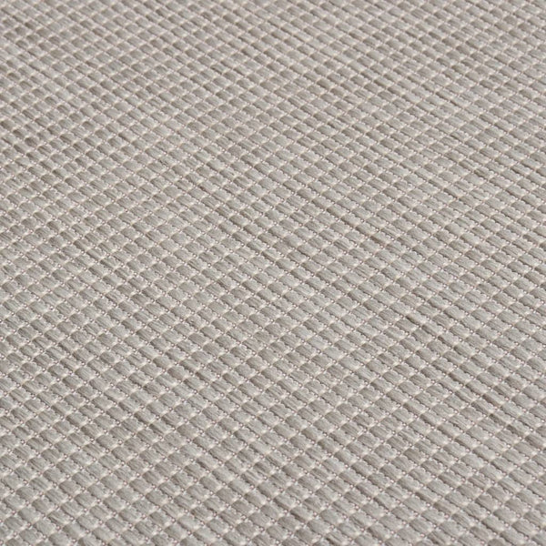 vidaXL Outdoor Flatweave Rug 200x280 cm Light Grey