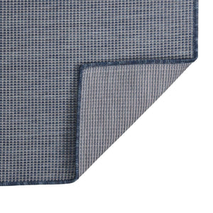 vidaXL Outdoor Rug Flat Woven 80x250 cm Blue