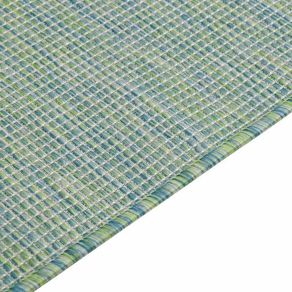 vidaXL Outdoor Flat-Woven Rug 160x230 cm Turquoise