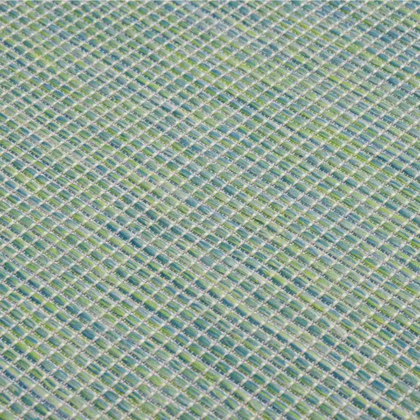vidaXL Outdoor Flat-Woven Rug 160x230 cm Turquoise