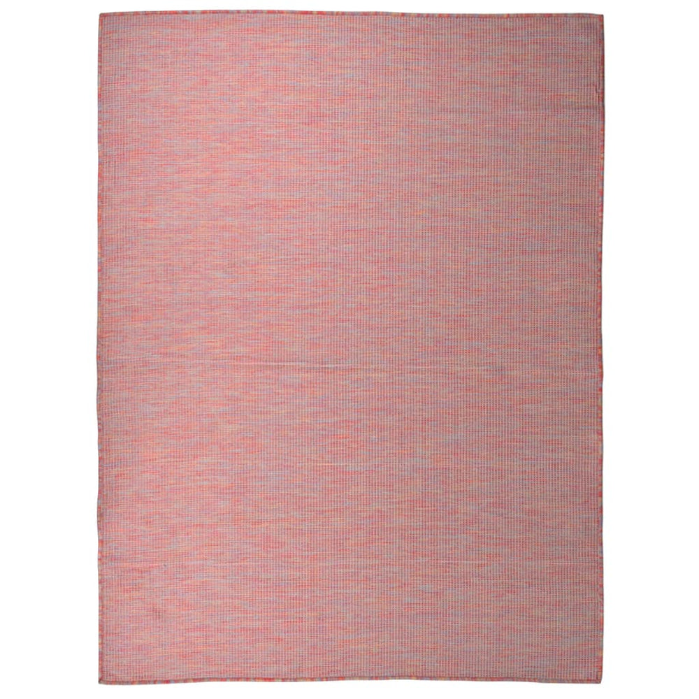 vidaXL Outdoor Rug Flat Woven 120x170 cm Red
