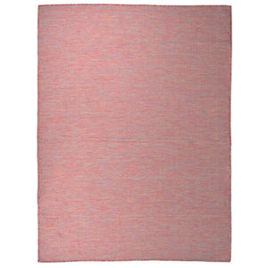 vidaXL Outdoor Rug Flat Woven 120x170 cm Red