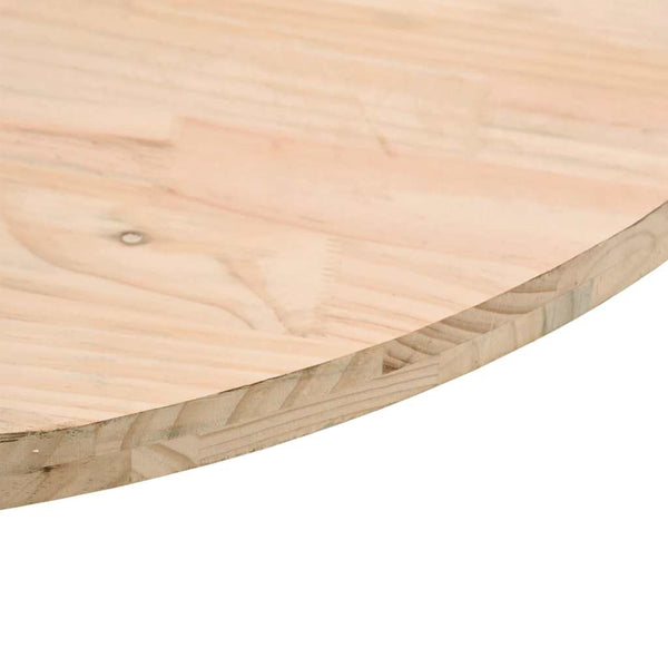 Massivholz Tischplatte Kiefer Ø60cm