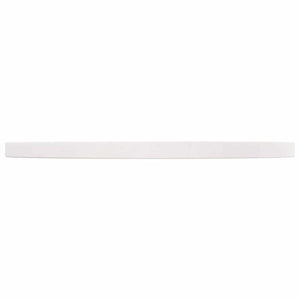Weiße Tischplatte Ø50cm Kiefer Massivholz