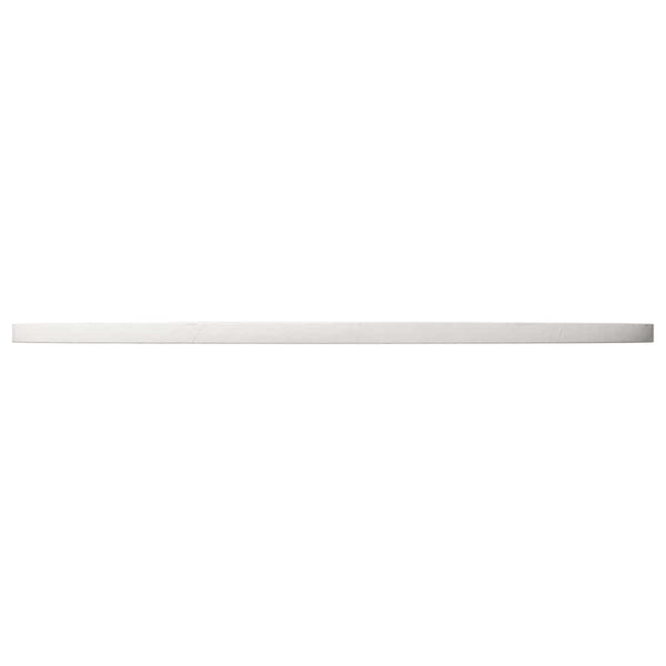 Weiße Tischplatte Ø90cm Kiefer Massivholz