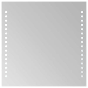 vidaXL LED Bathroom Mirror 30x30 cm