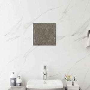vidaXL LED Bathroom Mirror 30x30 cm