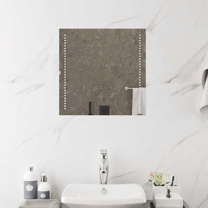 vidaXL LED Bathroom Mirror 50x50 cm